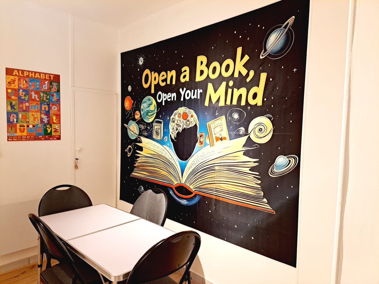 Our learning space - Open a Book, Open Your Mind